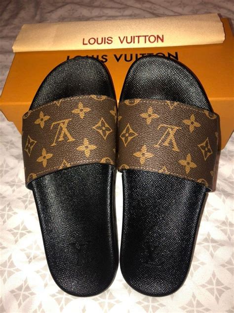 designer replica louis vuitton slides|louis vuitton slides women's.